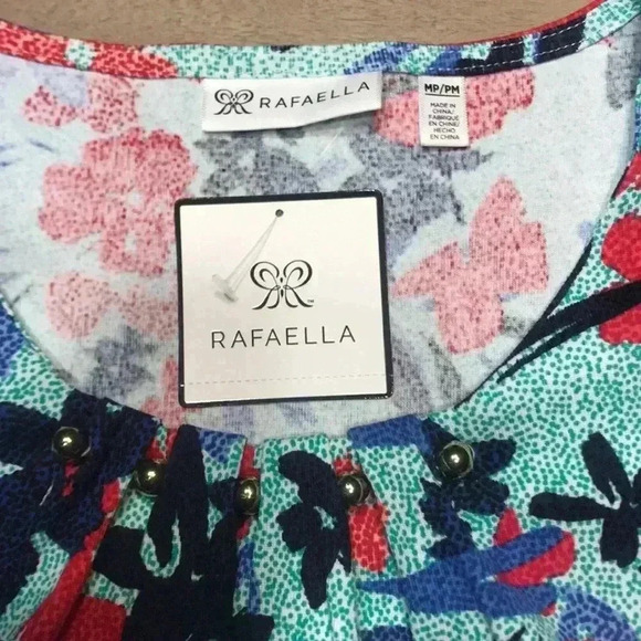 NWT Rafaella shirt petite medium - Picture 2 of 5